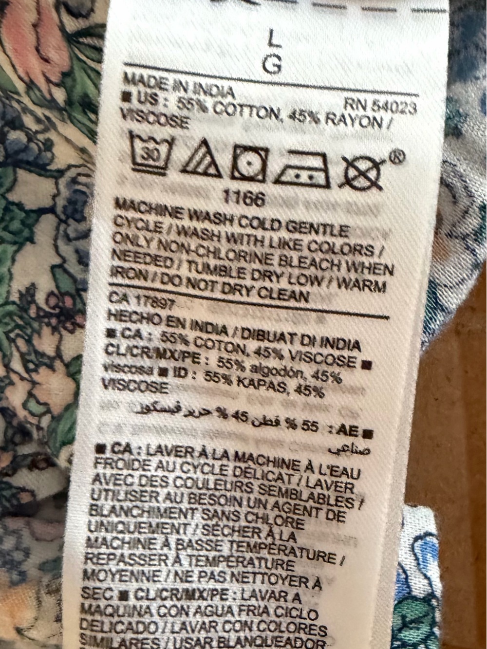 Old Navy ~ Waist-Defined ~ Smocked Floral-Print ~ Midi Dress ~ Delicate Florals - Picture 7 of 7
